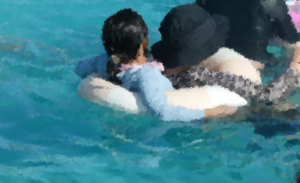 プール　アート効果